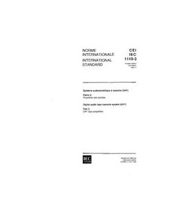 IEC 61119-3 Ed. 1.0 b:1992