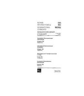 IEC 60050-722 Ed. 1.0 t:1992