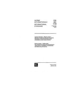 IEC 61133 Ed. 1.0 b:1992