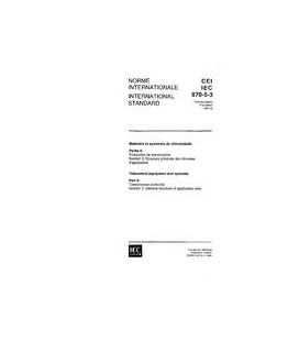 IEC 60870-5-3 Ed. 1.0 b:1992