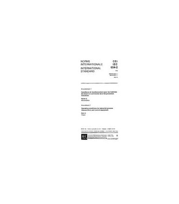 IEC 60654-2 Amd.1 Ed. 1.0 b:1992