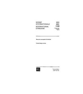IEC 61160 Ed. 1.0 b:1992