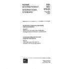IEC 60574-21 Ed. 1.0 b:1992