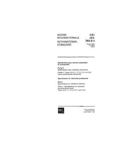 IEC 60763-3-1 Ed. 1.0 b:1992