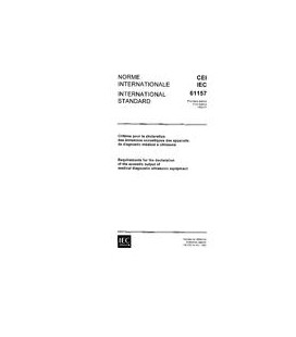 IEC 61157 Ed. 1.0 b:1992