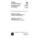IEC 61157 Ed. 1.0 b:1992