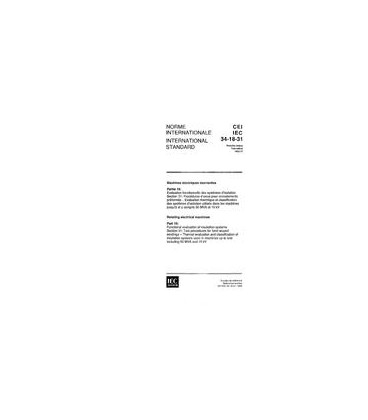 IEC 60034-18-31 Ed. 1.0 b:1992