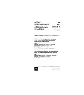 IEC 60835-1-3 Ed. 1.0 b:1992