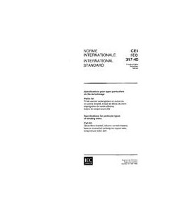 IEC 60317-40 Ed. 1.0 b:1992