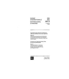 IEC 60603-12 Ed. 1.0 b:1992