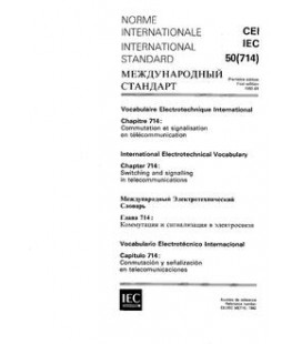 IEC 60050-714 Ed. 1.0 t:1992