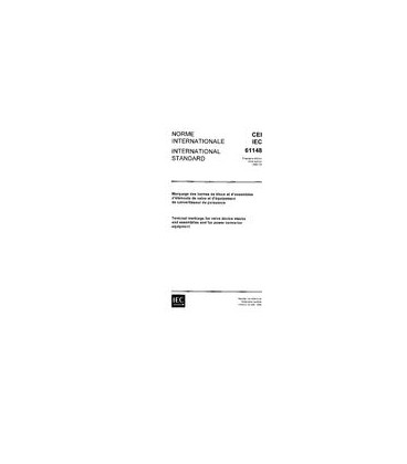IEC 61148 Ed. 1.0 b:1992