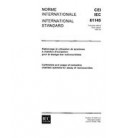 IEC 61145 Ed. 1.0 b:1992