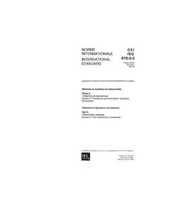IEC 60870-5-2 Ed. 1.0 b:1992