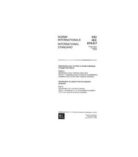 IEC 60674-3-7 Ed. 1.0 b:1992