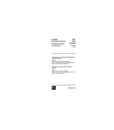 IEC 60674-3-3 Ed. 1.0 b:1992