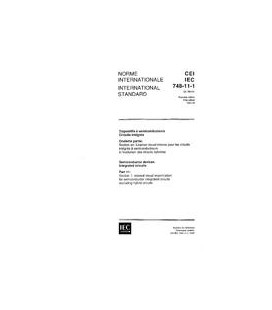 IEC 60748-11-1 Ed. 1.0 b:1992