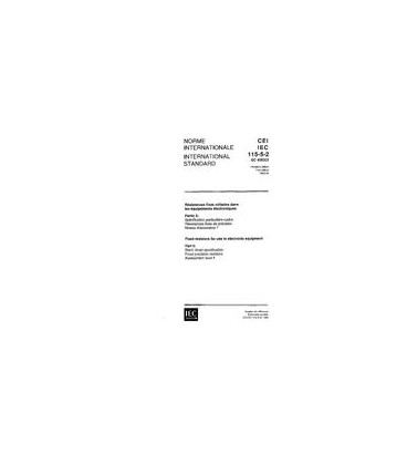 IEC 60115-5-2 Ed. 1.0 b:1992