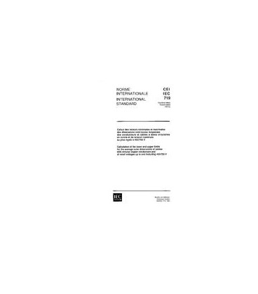 IEC 60719 Ed. 2.0 b:1992