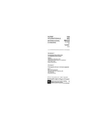 IEC 60384-4-2 Amd.1 Ed. 1.0 b:1992
