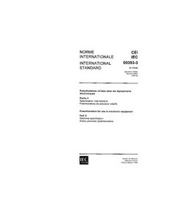IEC 60393-3 Ed. 2.0 b:1992