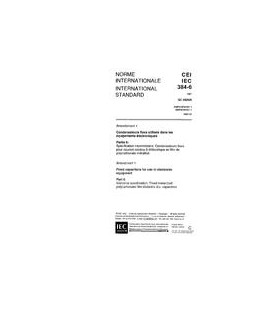 IEC 60384-6 Amd.1 Ed. 2.0 b:1992