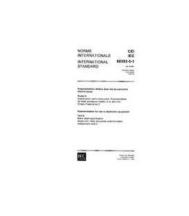 IEC 60393-5-1 Ed. 1.0 b:1992