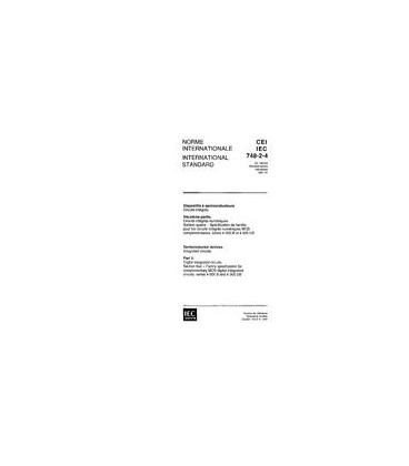 IEC 60748-2-4 Ed. 1.0 b:1992