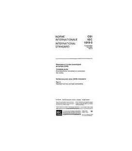 IEC 61019-3 Ed. 1.0 b:1991