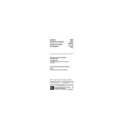 IEC 61019-3 Ed. 1.0 b:1991
