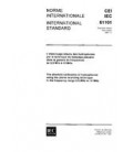 IEC 61101 Ed. 1.0 b:1991