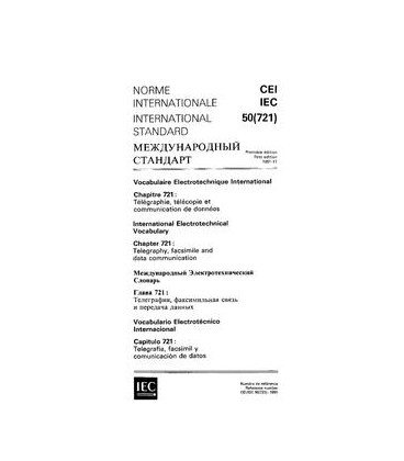IEC 60050-721 Ed. 1.0 t:1991