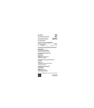 IEC 60050-721 Ed. 1.0 b:1991