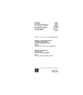 IEC 60315-6 Ed. 1.0 b:1991