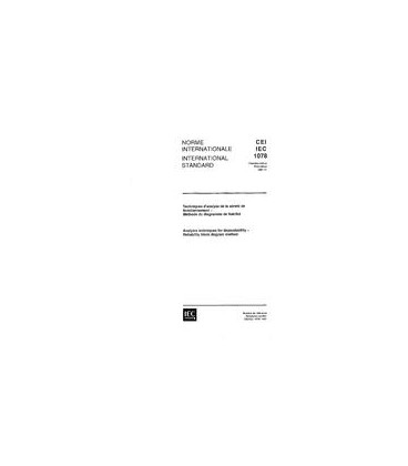 IEC 61078 Ed. 1.0 b:1991