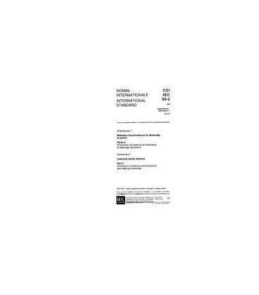 IEC 60095-2 Amd.1 Ed. 3.0 b:1991