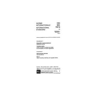 IEC 60747-3 Amd.1 Ed. 1.0 b:1991