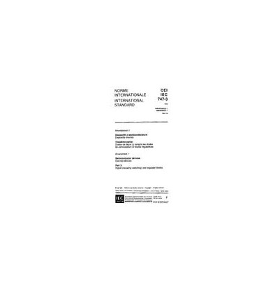 IEC 60747-3 Amd.1 Ed. 1.0 b:1991