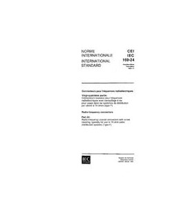 IEC 60169-24 Ed. 1.0 b:1991