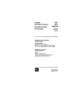 IEC 60748-2-6 Ed. 1.0 b:1991