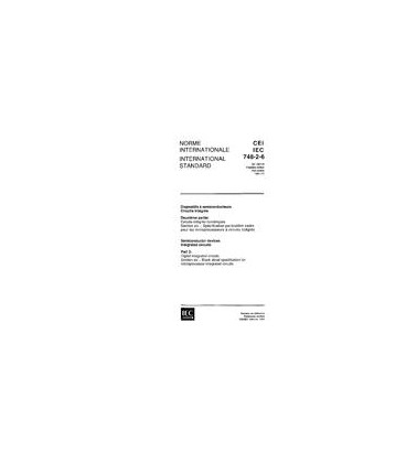 IEC 60748-2-6 Ed. 1.0 b:1991