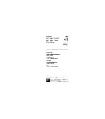 IEC 60748-3 Amd.1 Ed. 1.0 b:1991