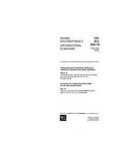 IEC 60603-10 Ed. 1.0 b:1991
