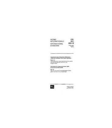 IEC 60603-10 Ed. 1.0 b:1991