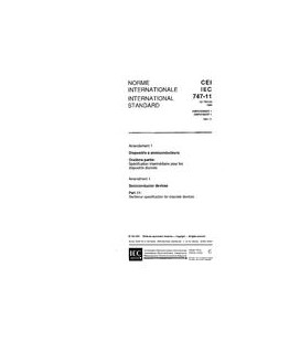 IEC 60747-11 Amd.1 Ed. 1.0 b:1991
