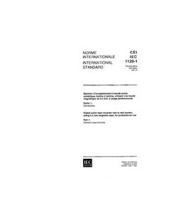 IEC 61120-1 Ed. 1.0 b:1991