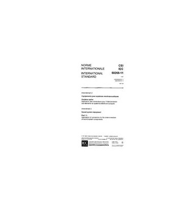 IEC 60268-11 Amd.2 Ed. 2.0 b:1991