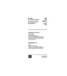 IEC 60748-2-1 Ed. 1.0 b:1991