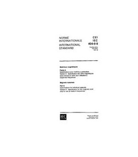 IEC 60404-8-8 Ed. 1.0 b:1991