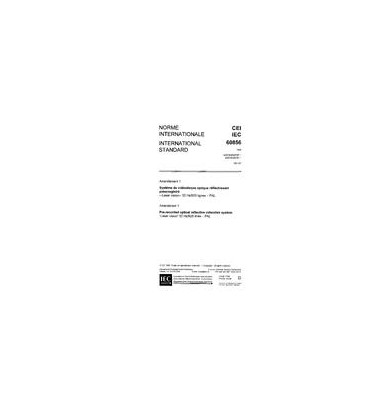 IEC 60856 Amd.1 Ed. 1.0 b:1991